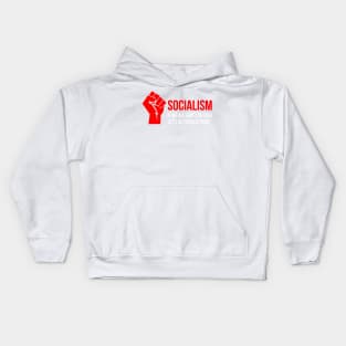 Satirical Anti Socialism Poor Communism Kids Hoodie